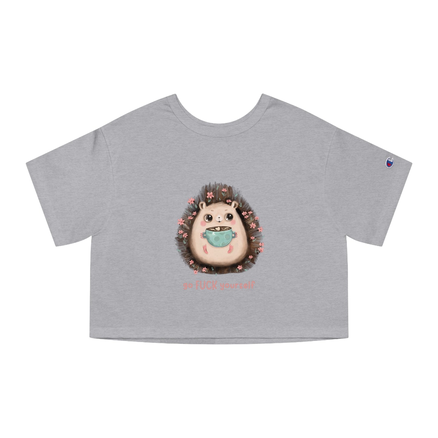 GFY Hedgehog Cropped T-Shirt