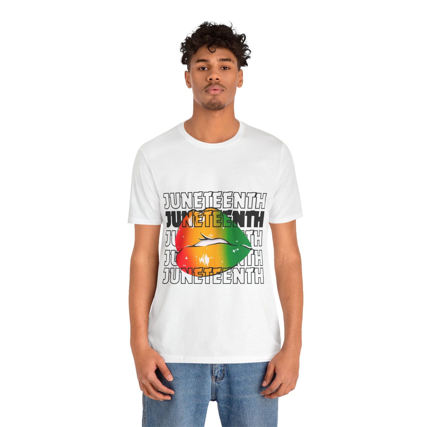 Juneteenth Lips Short Sleeve Tee