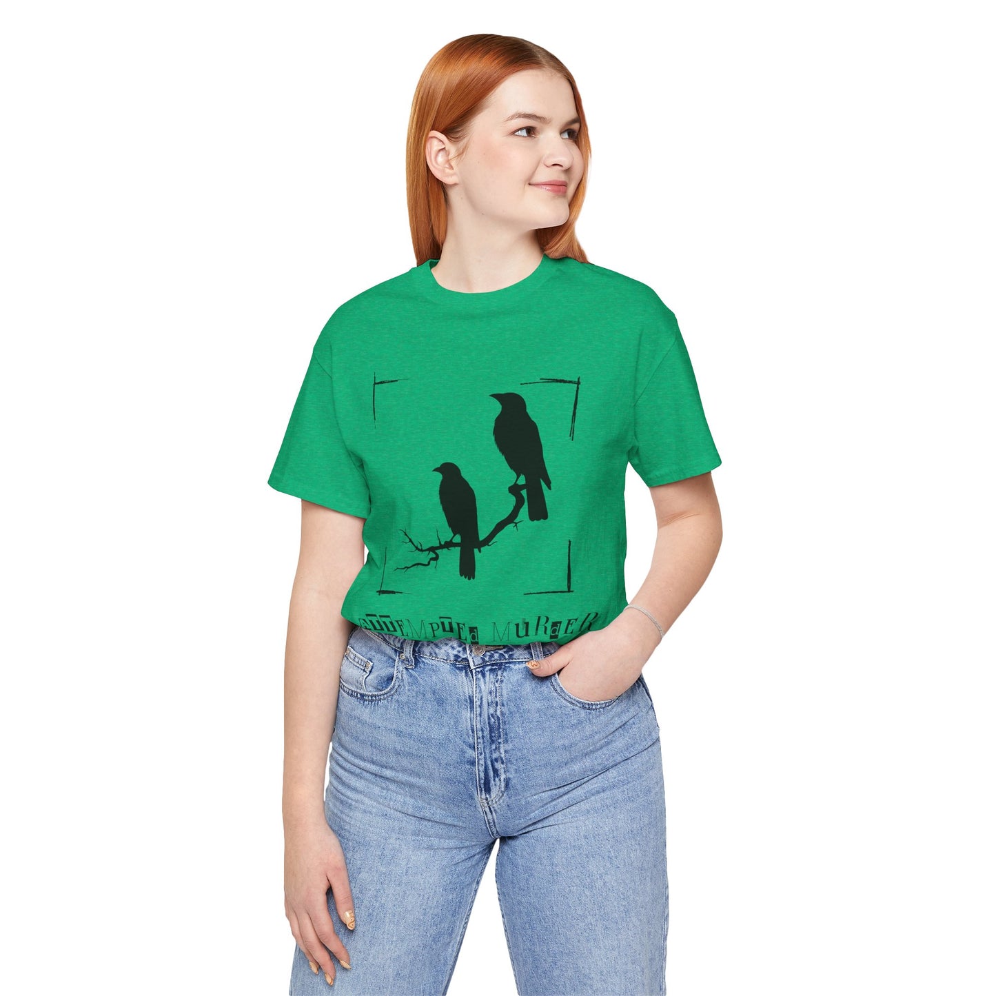 "Attempted Murder" Crow Short Sleeve Tee