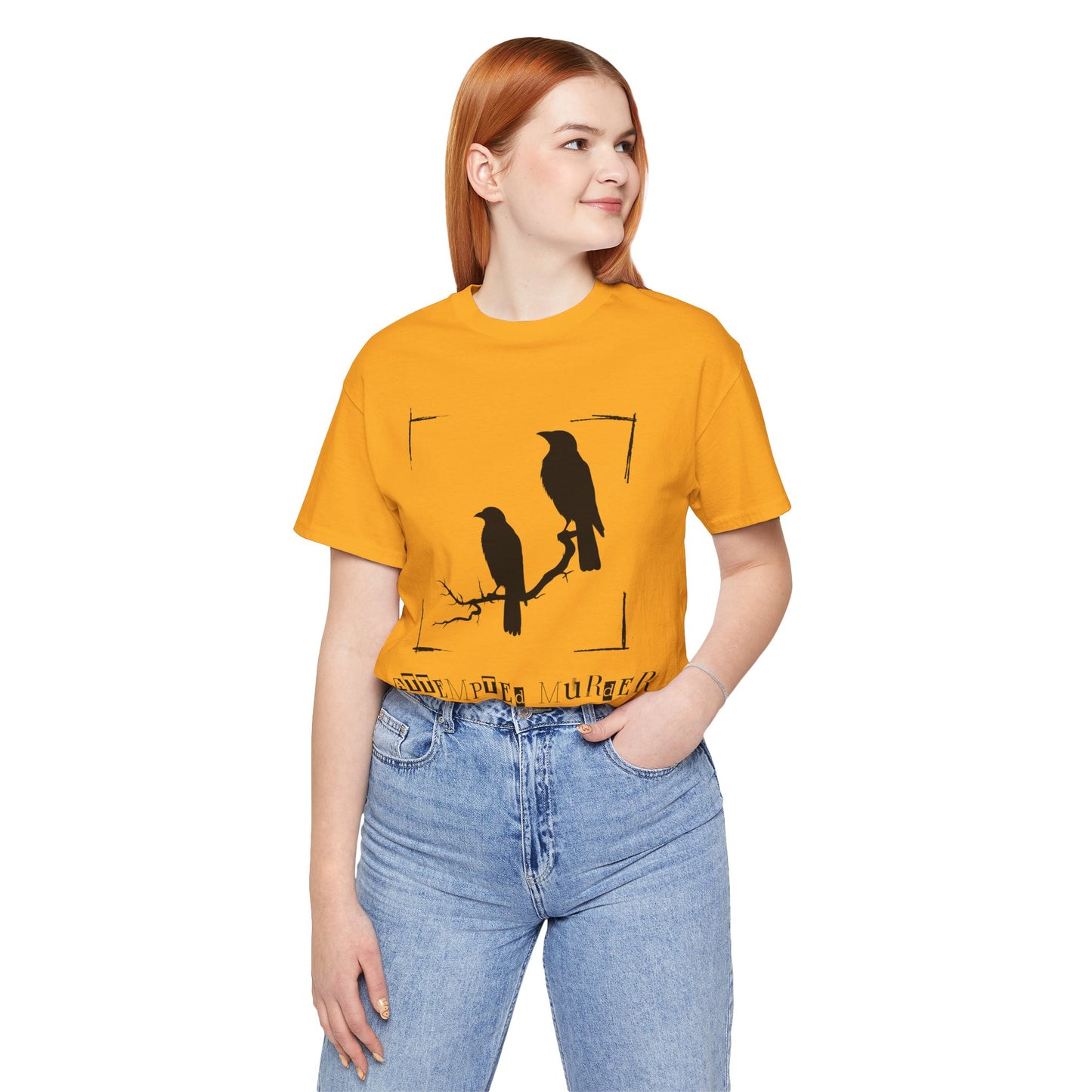 "Attempted Murder" Crow Short Sleeve Tee