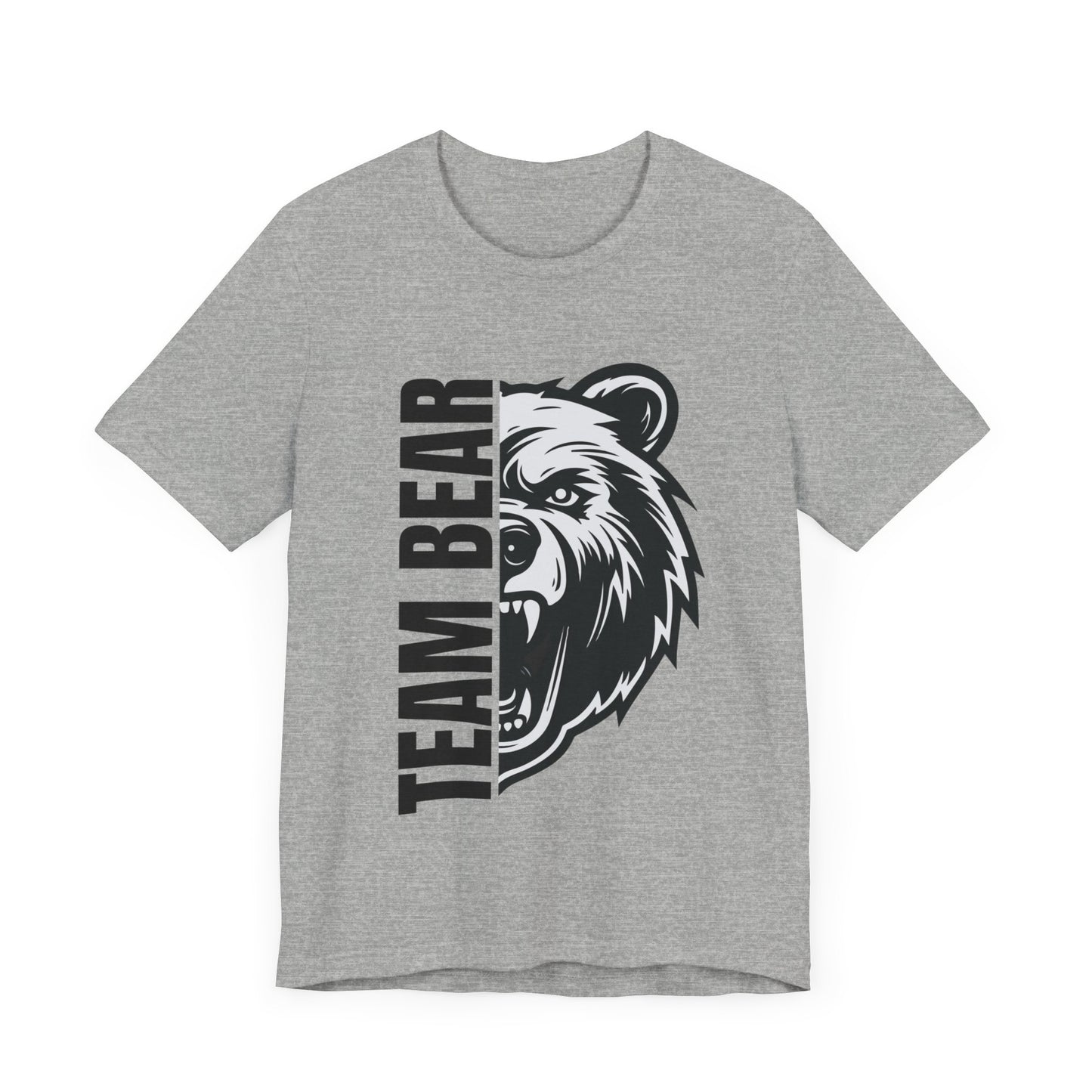 Women's "Team Bear" Tee - Black Lettering
