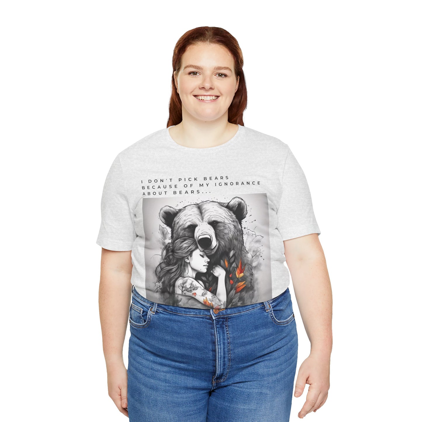 Women's Bear Hug "Team Bear" Tee