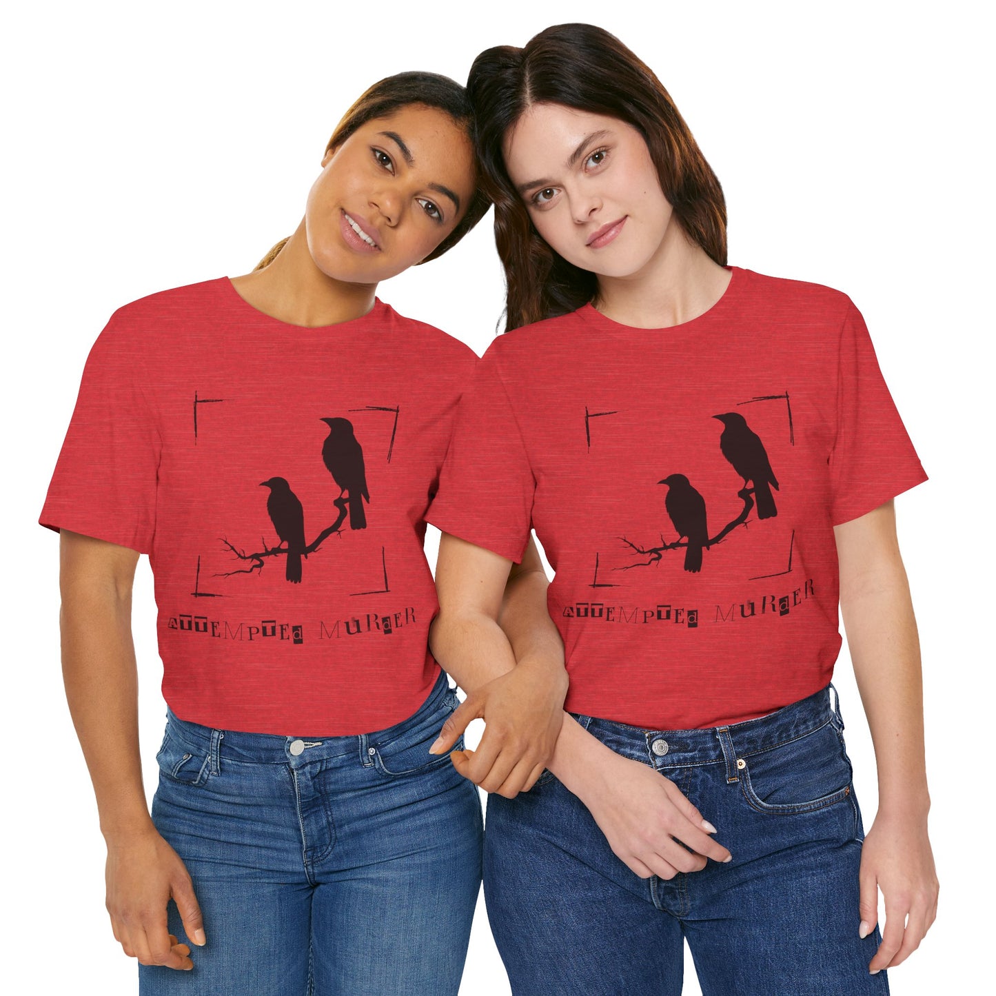 "Attempted Murder" Crow Short Sleeve Tee