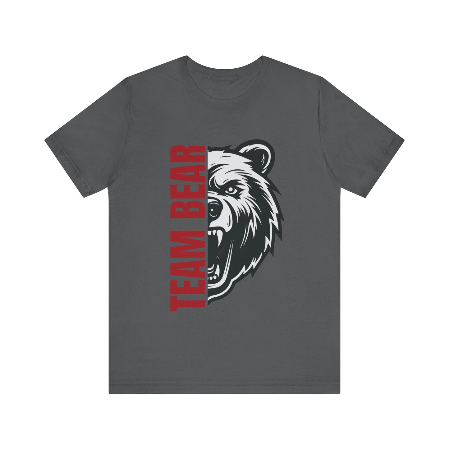 Women's "Team Bear" Tee - Red Lettering