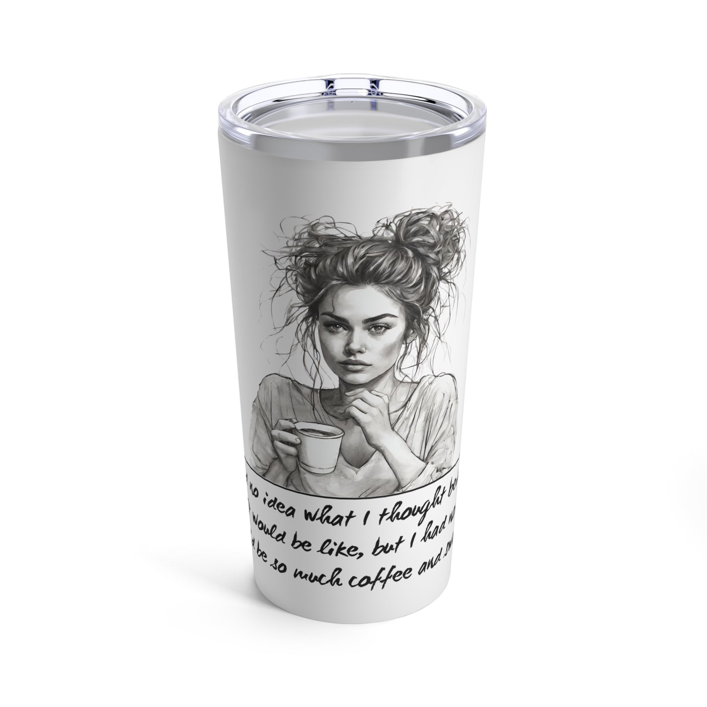 Coffee and Swearing Tumbler 20oz