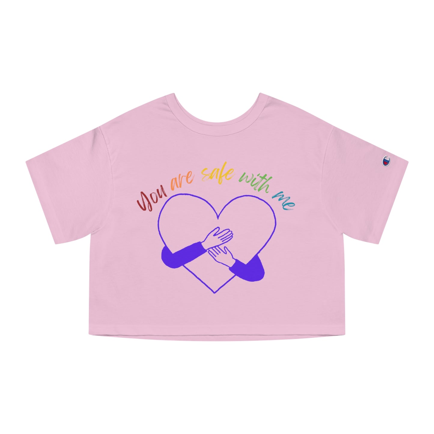 LGBTQIA+ Ally Cropped T-Shirt