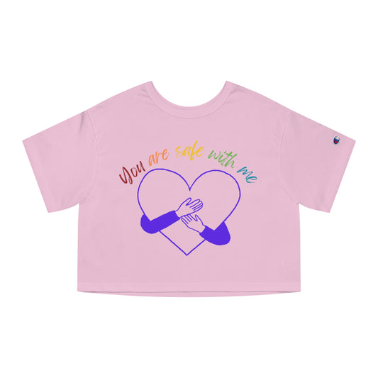 LGBTQIA+ Ally Cropped T-Shirt