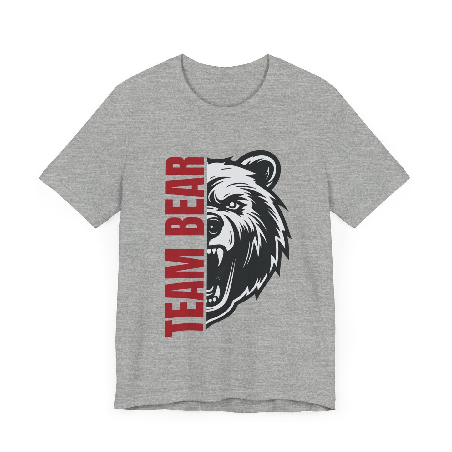 Women's "Team Bear" Tee - Red Lettering