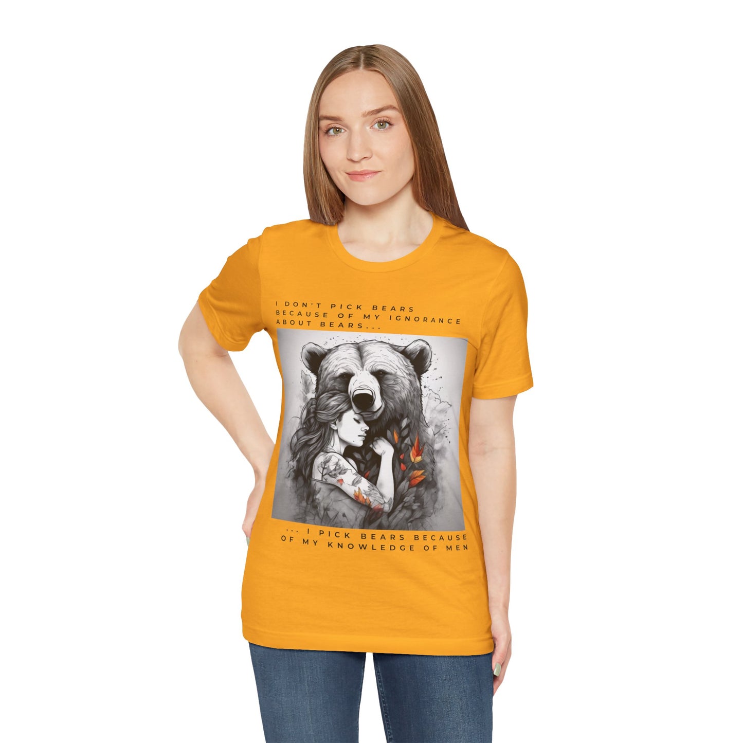 Women's Bear Hug "Team Bear" Tee