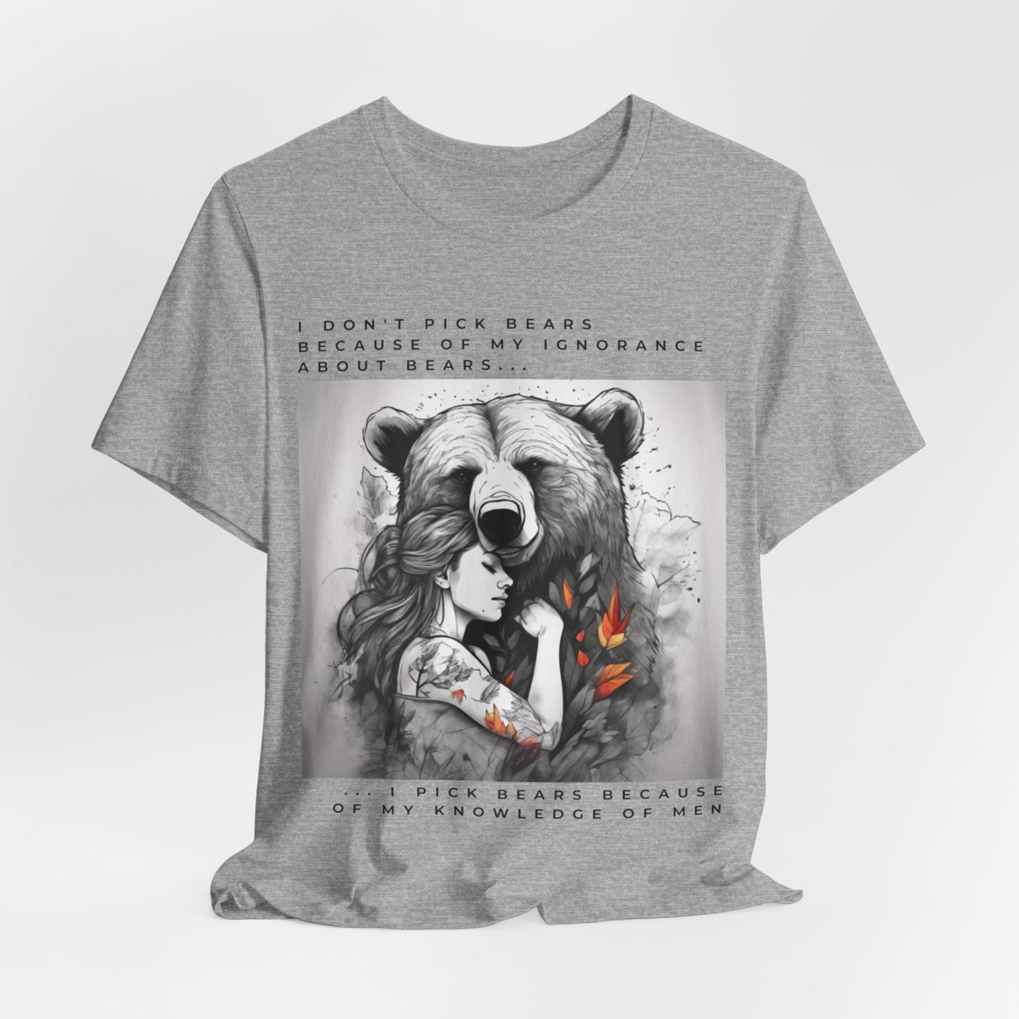 Women's Bear Hug "Team Bear" Tee