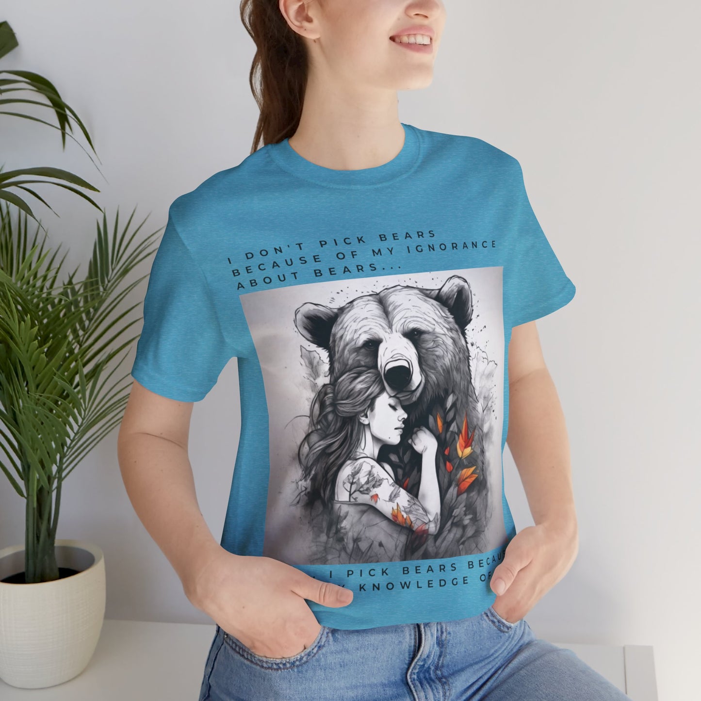 Women's Bear Hug "Team Bear" Tee