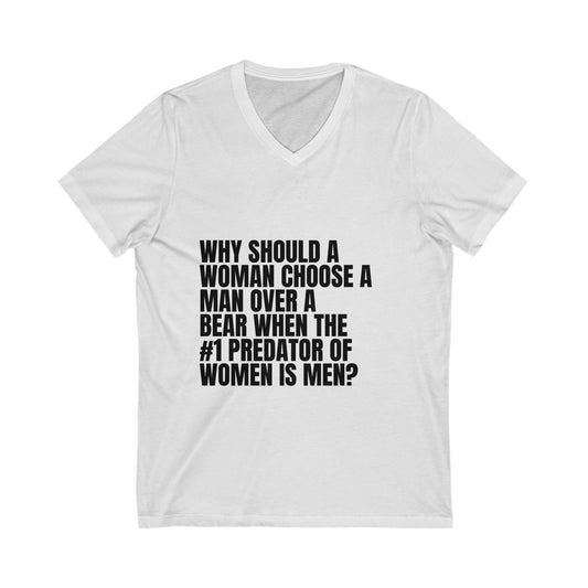 Women's #1 Predator Short Sleeve V-Neck Tee