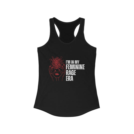 Women's Feminine Rage Racerback Tank
