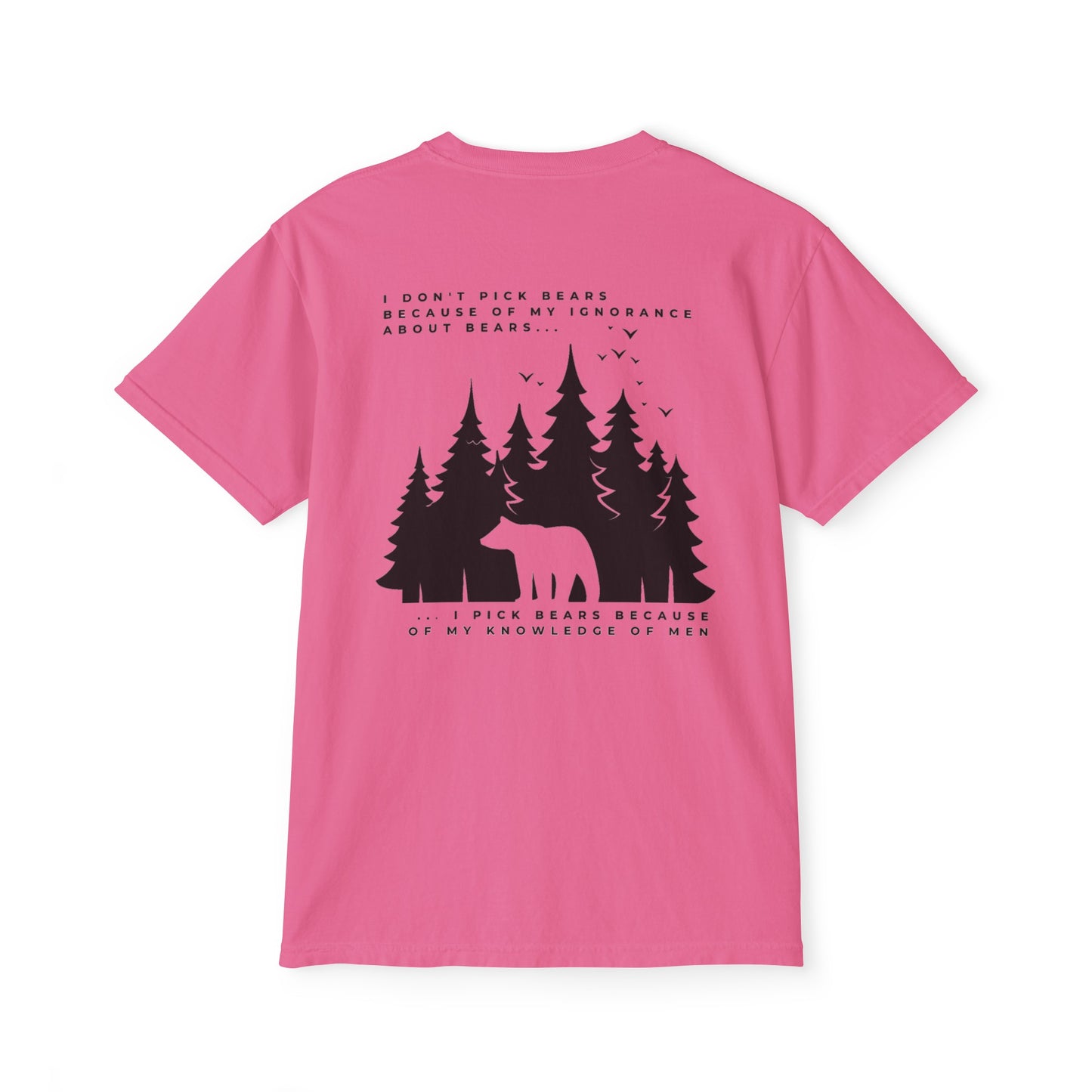 Women's Bear in Woods Pocket T-Shirt