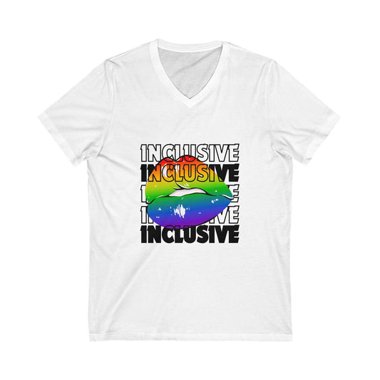 Inclusive Short Sleeve V-Neck Tee
