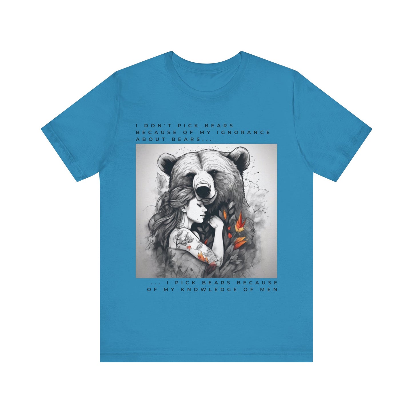 Women's Bear Hug "Team Bear" Tee