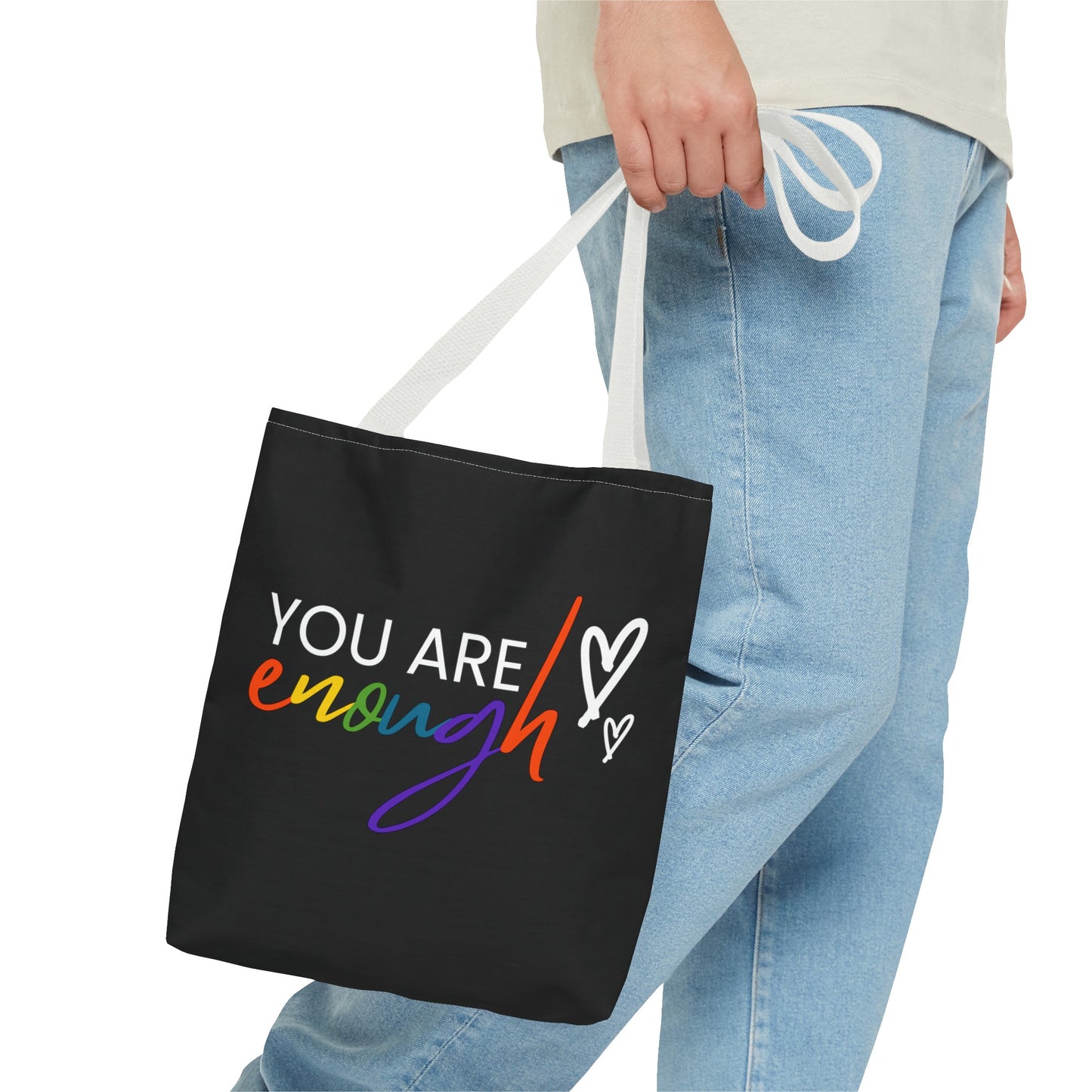 You Are Enough Tote Bag (AOP)