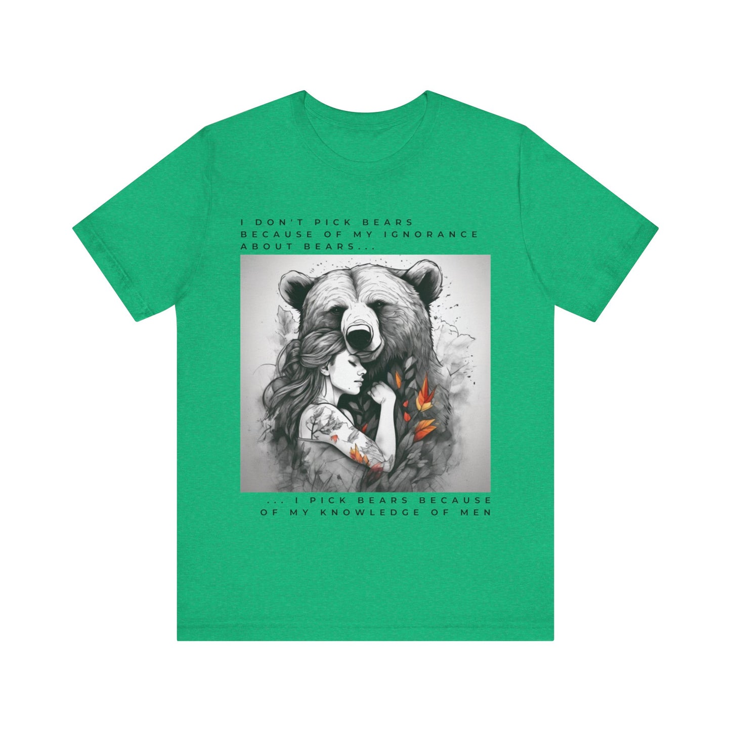 Women's Bear Hug "Team Bear" Tee