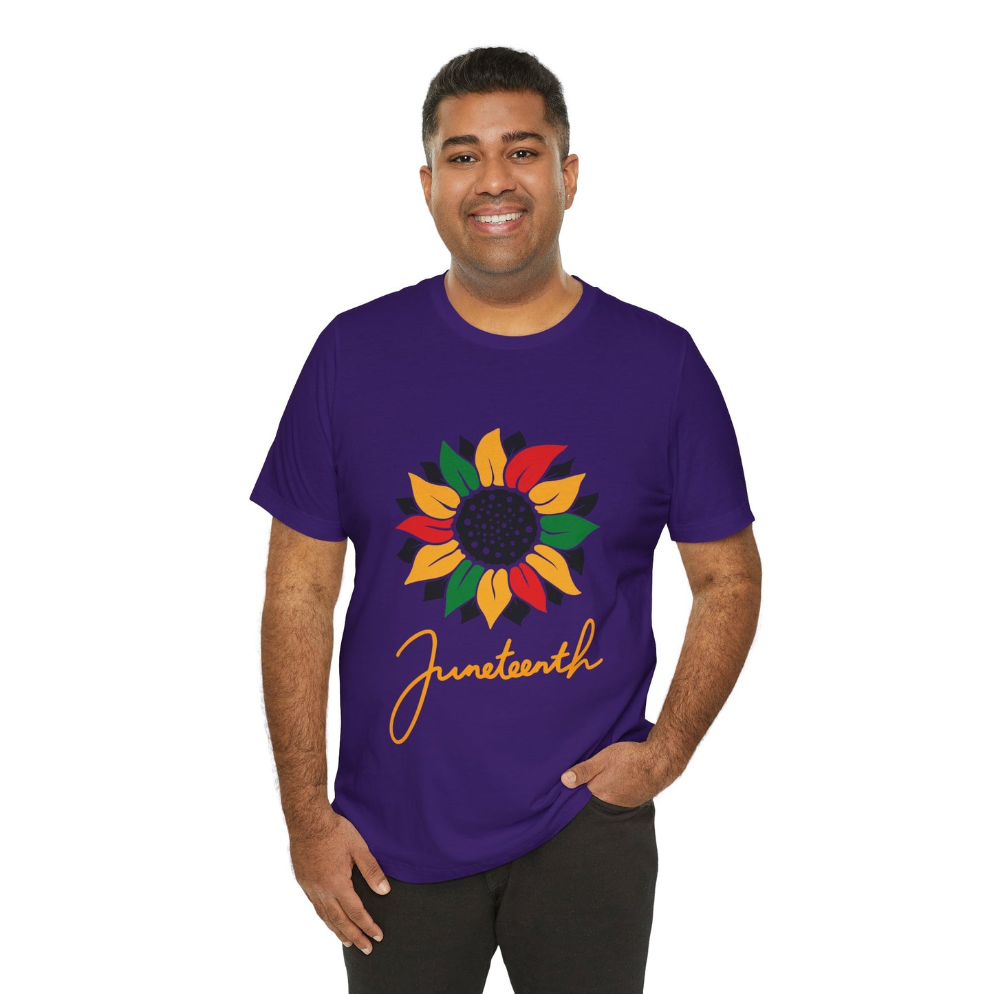 Juneteenth Floral Short Sleeve Tee