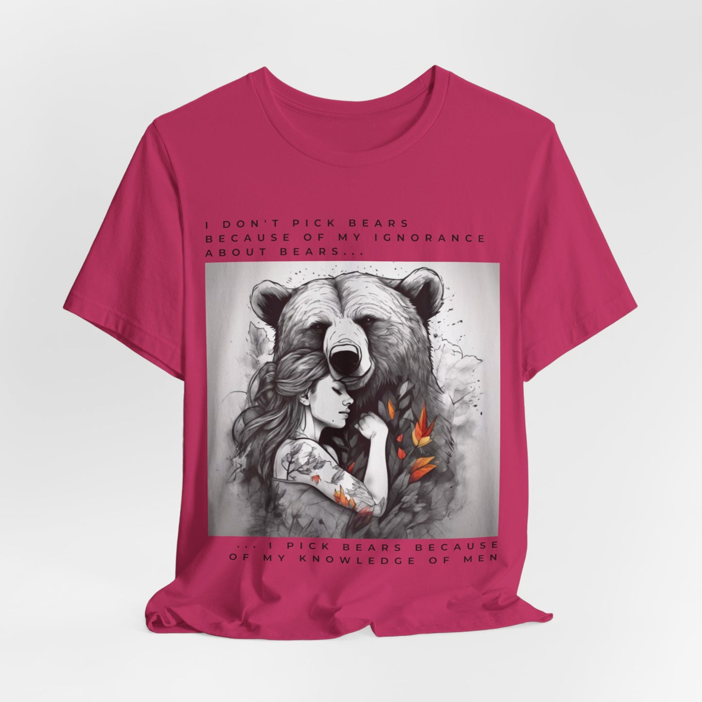 Women's Bear Hug "Team Bear" Tee