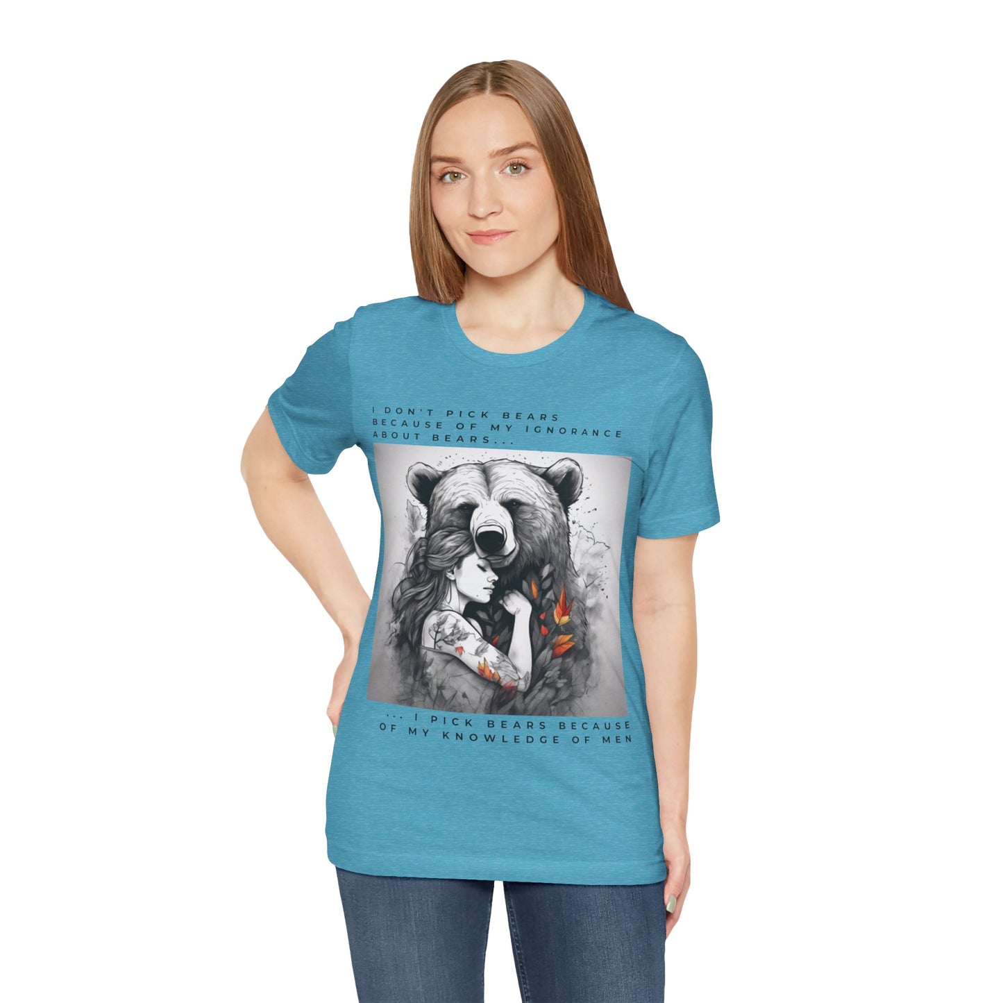 Women's Bear Hug "Team Bear" Tee