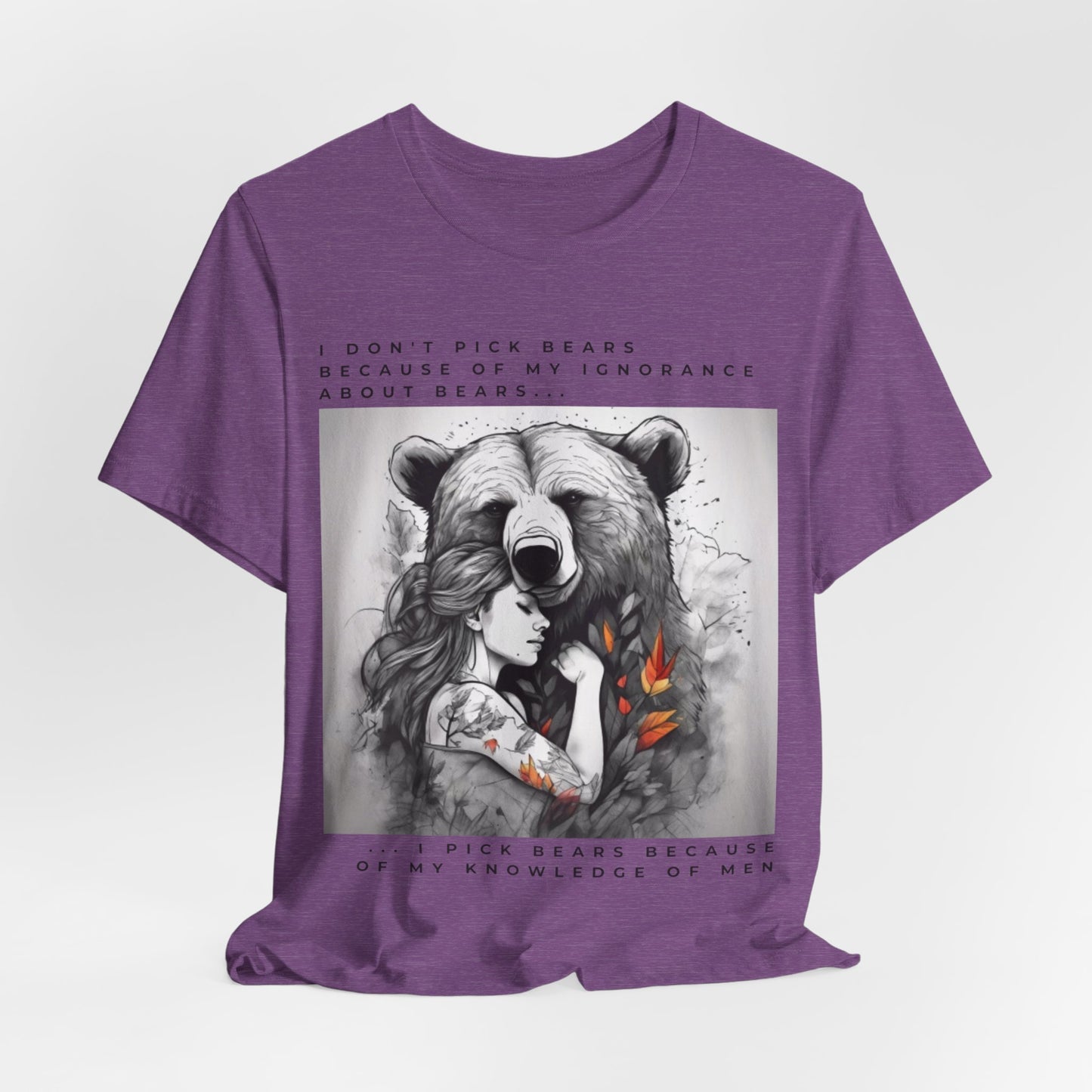 Women's Bear Hug "Team Bear" Tee
