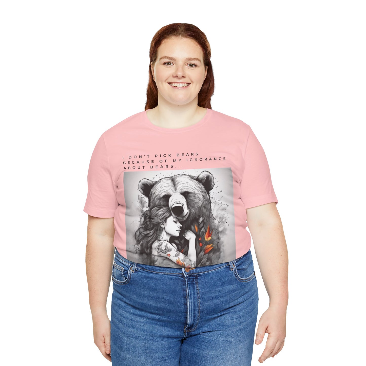 Women's Bear Hug "Team Bear" Tee