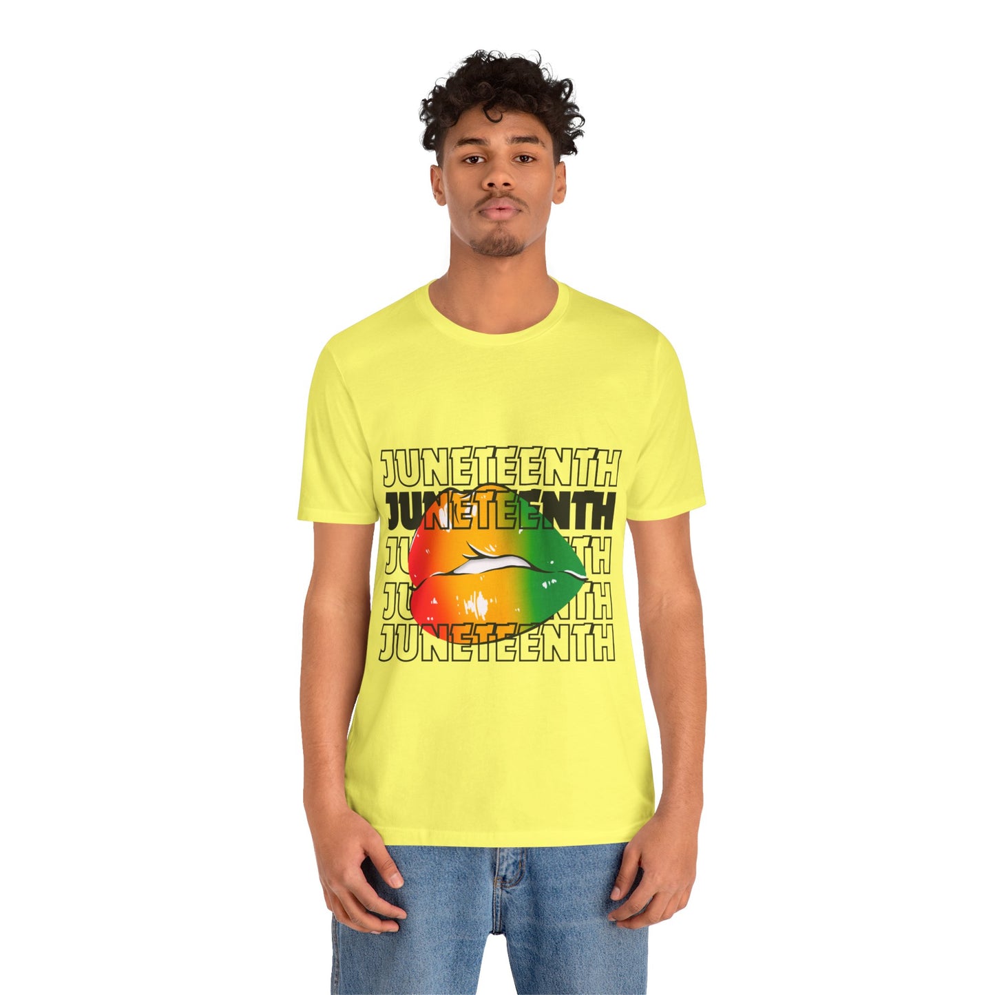 Juneteenth Lips Short Sleeve Tee