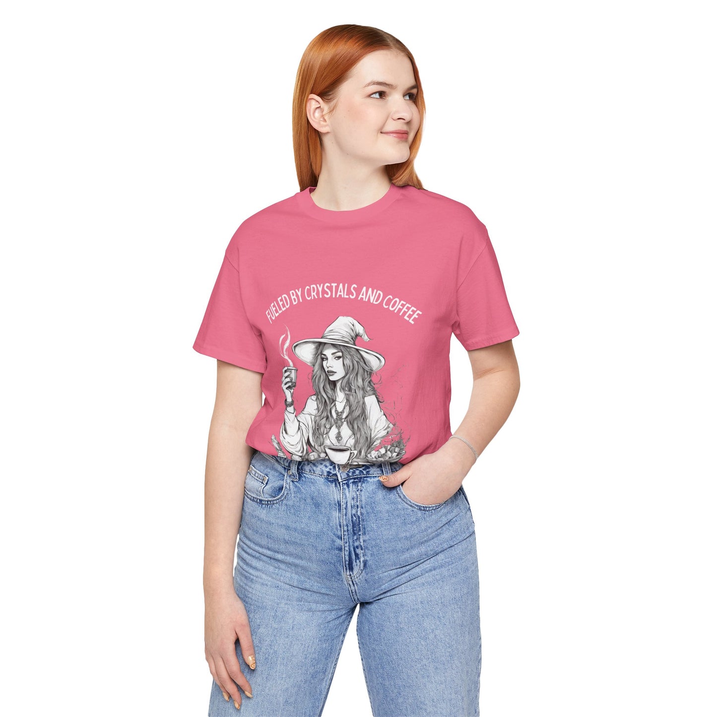Fueled by Crystals and Coffee Tee