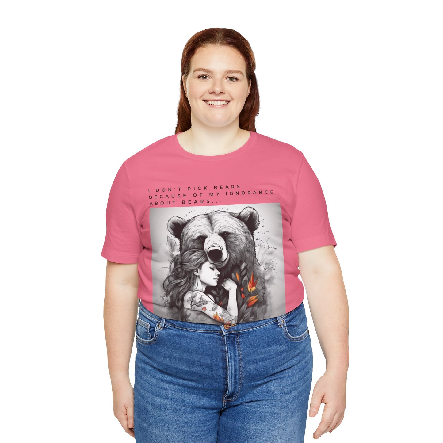 Women's Bear Hug "Team Bear" Tee