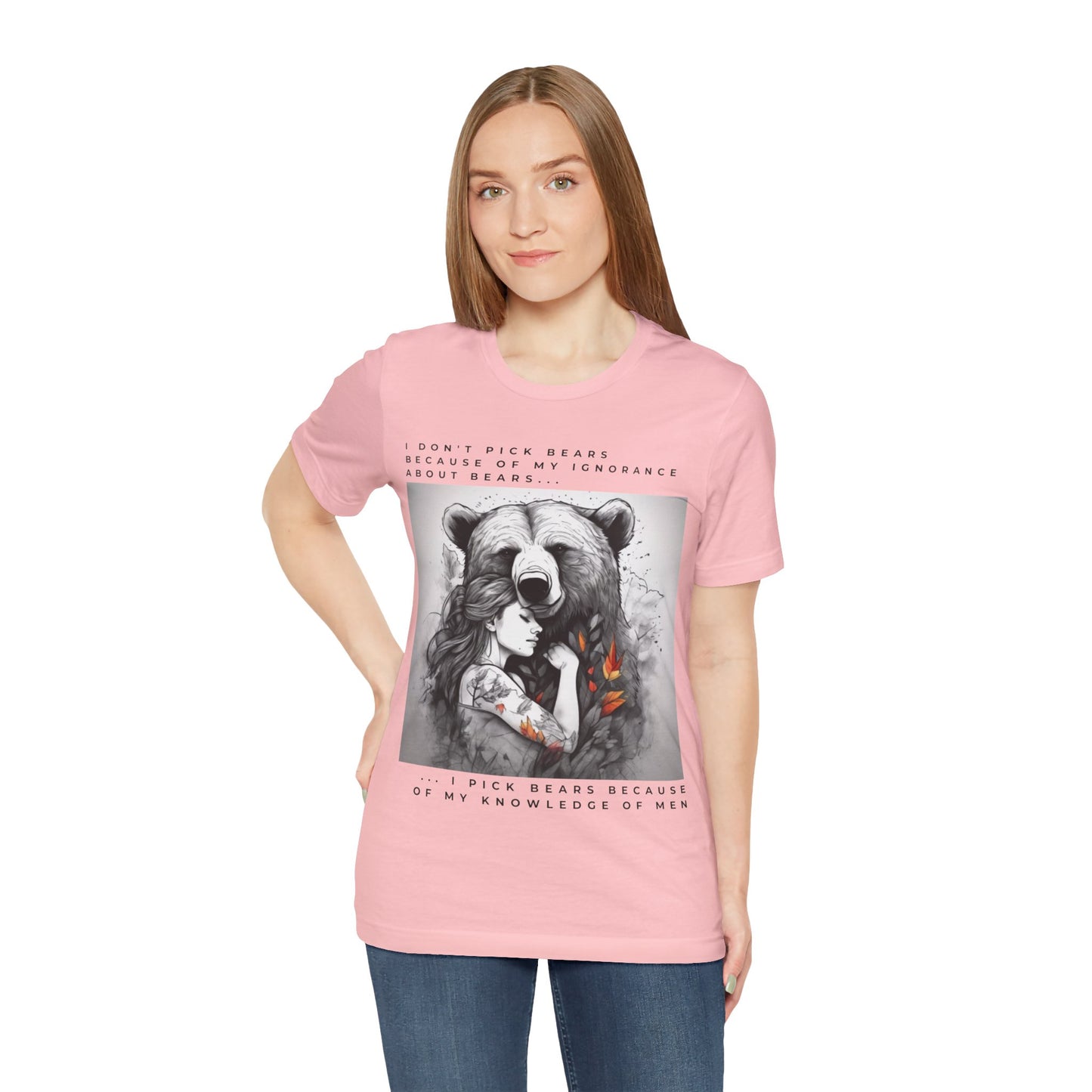 Women's Bear Hug "Team Bear" Tee