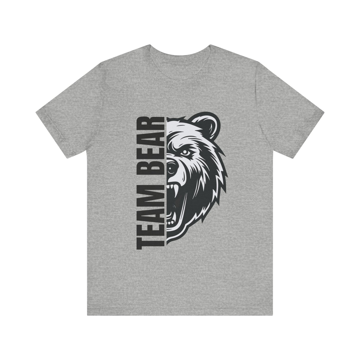 Women's "Team Bear" Tee - Black Lettering
