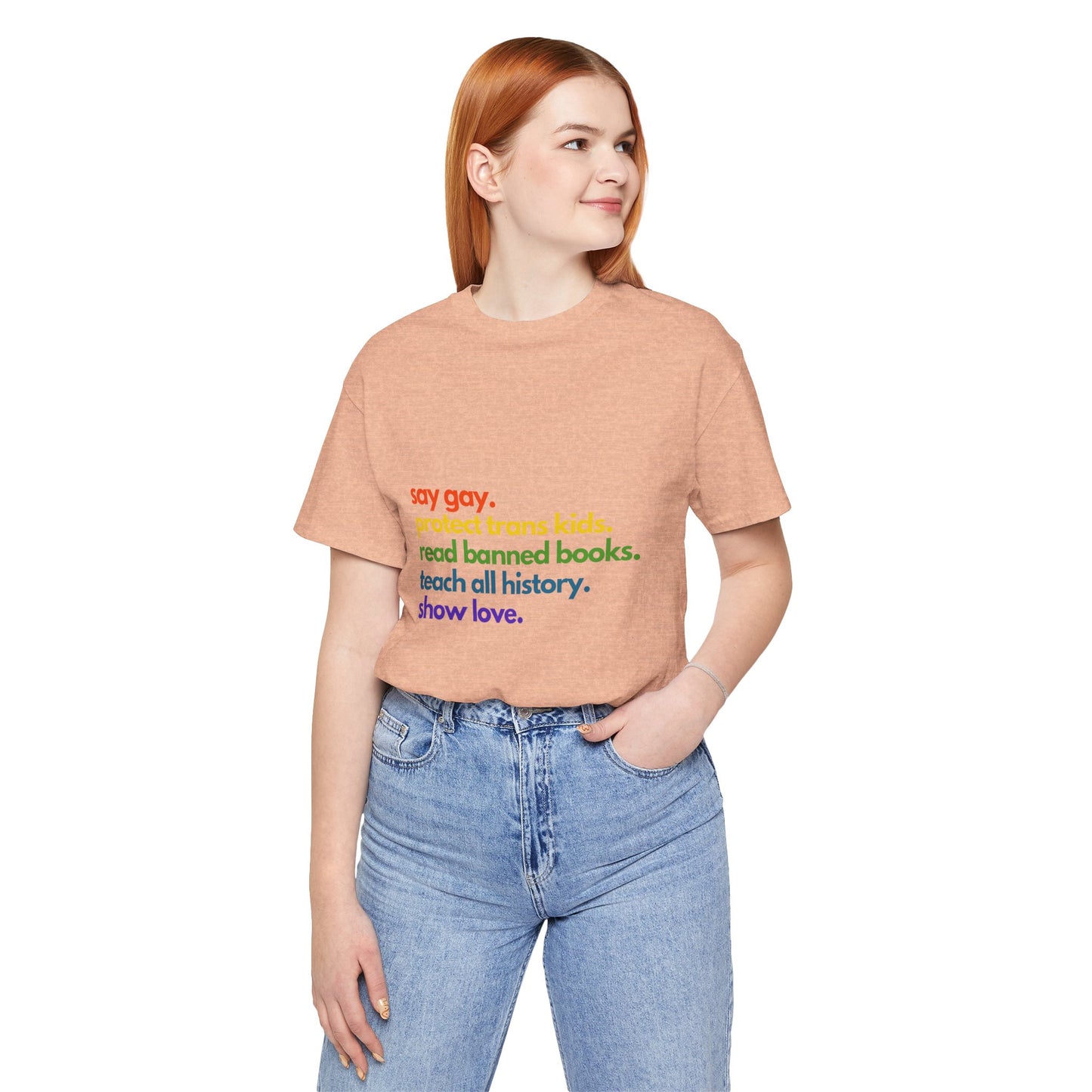 Pride Quote Short Sleeve Tee