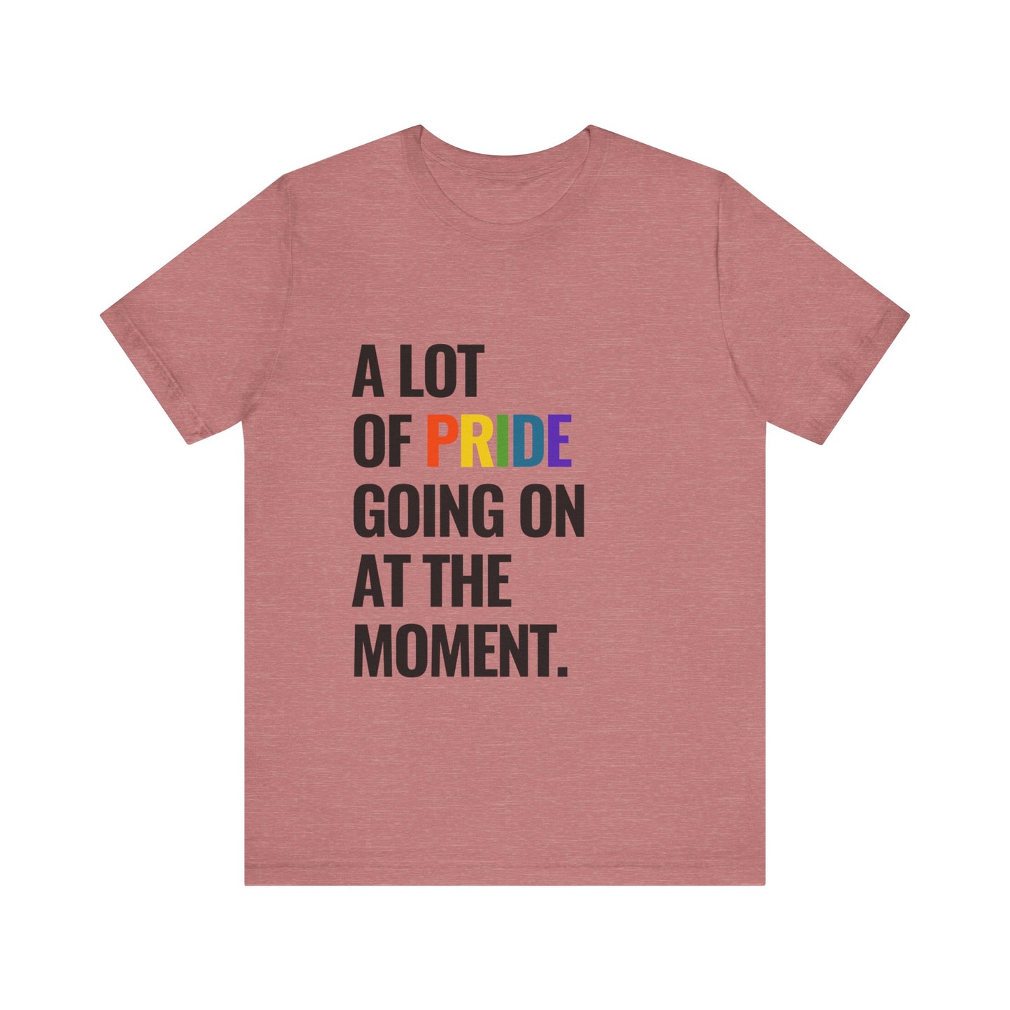 "A Lot of Pride" Short Sleeve Tee