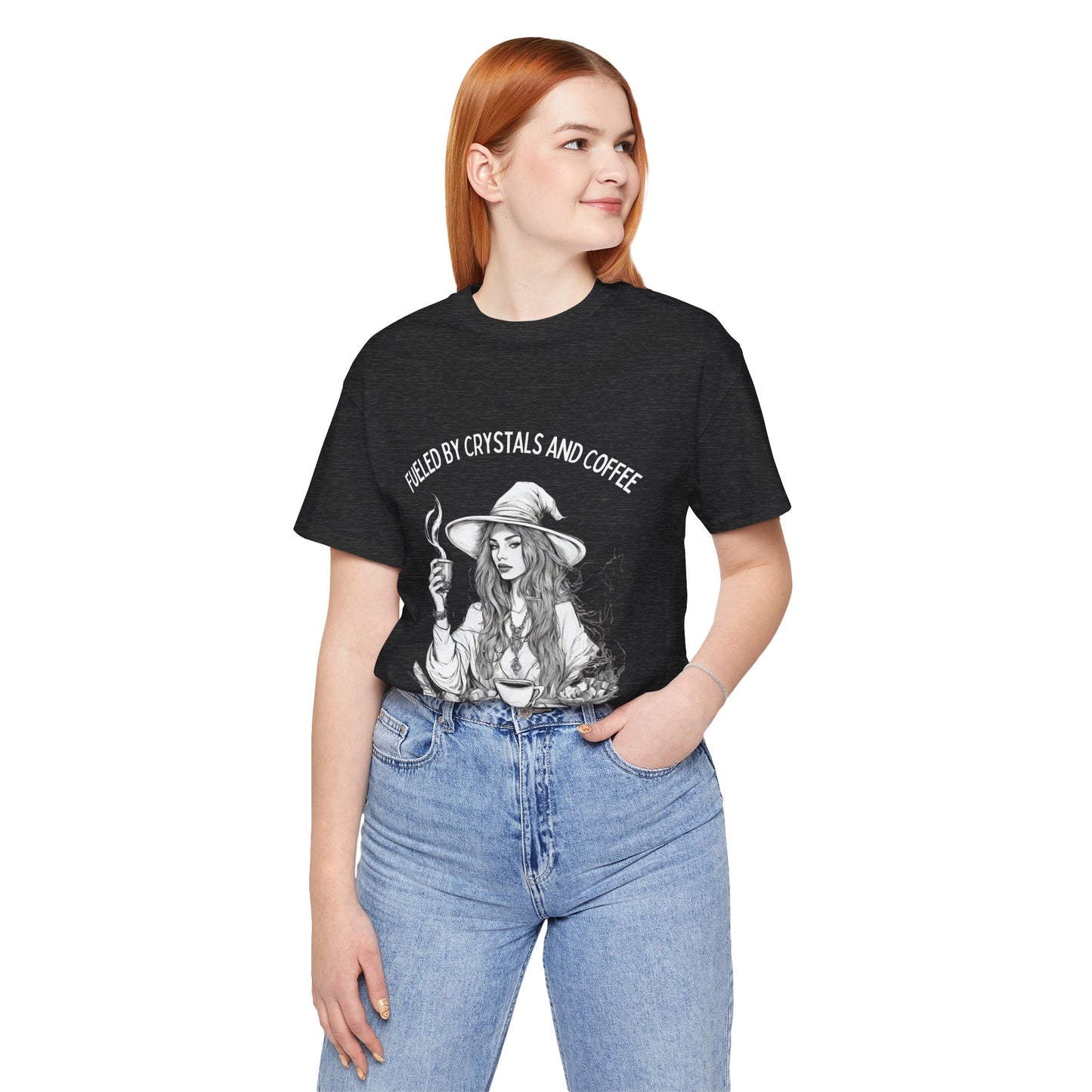 Fueled by Crystals and Coffee Tee