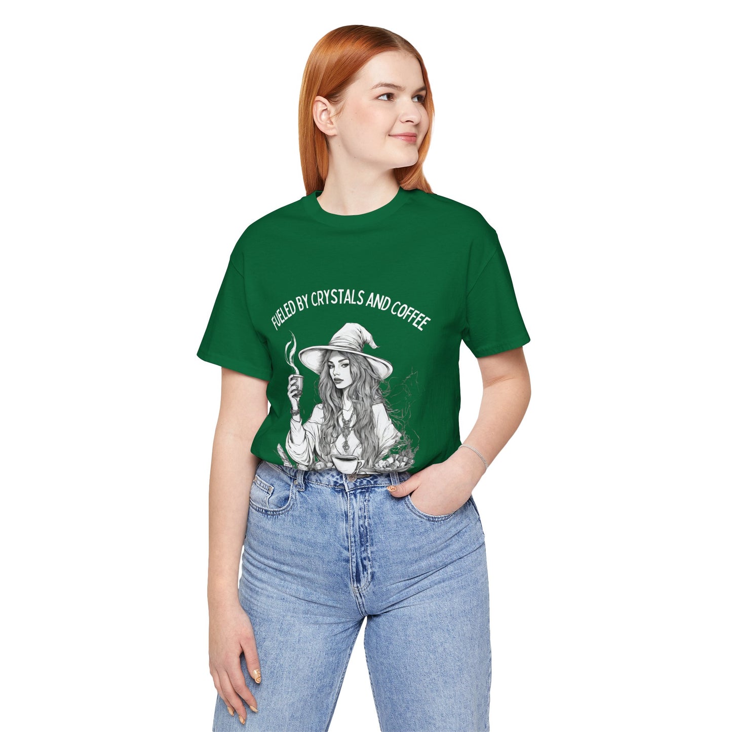 Fueled by Crystals and Coffee Tee