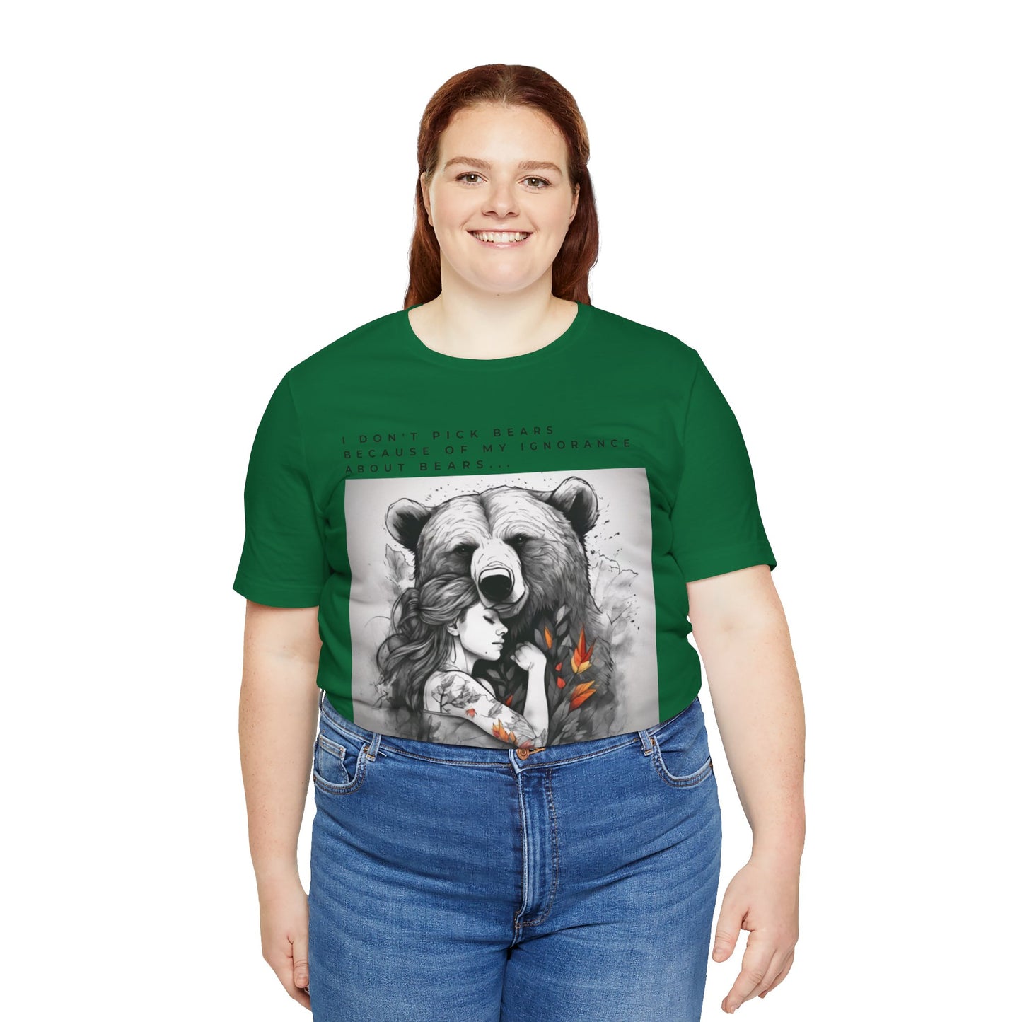 Women's Bear Hug "Team Bear" Tee