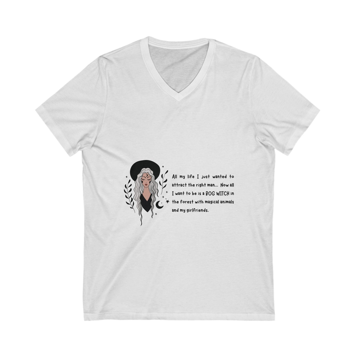 Bog Witch V-Neck Tee