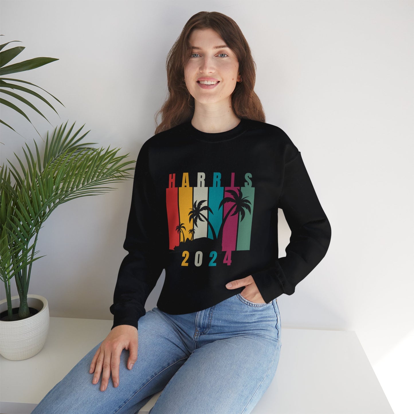 Harris 2024 Crewneck Sweatshirt - Design 3