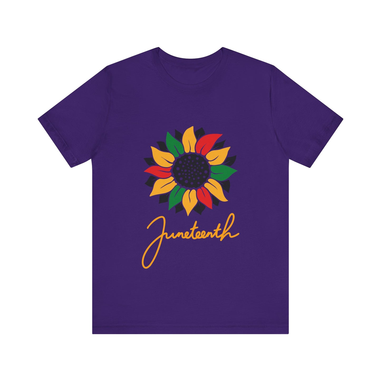 Juneteenth Floral Short Sleeve Tee