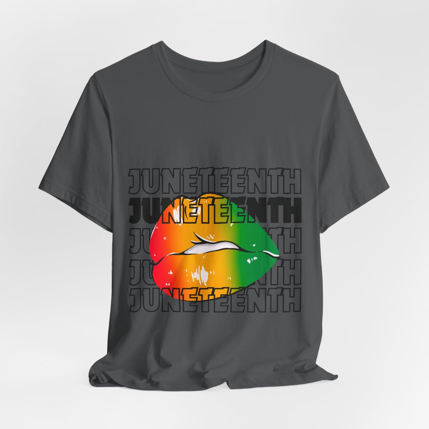 Juneteenth Lips Short Sleeve Tee