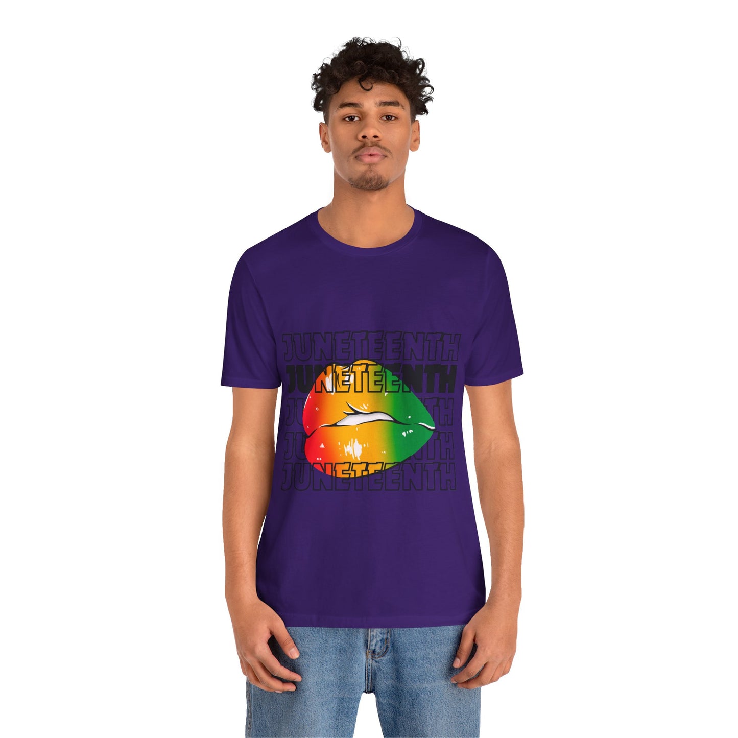 Juneteenth Lips Short Sleeve Tee