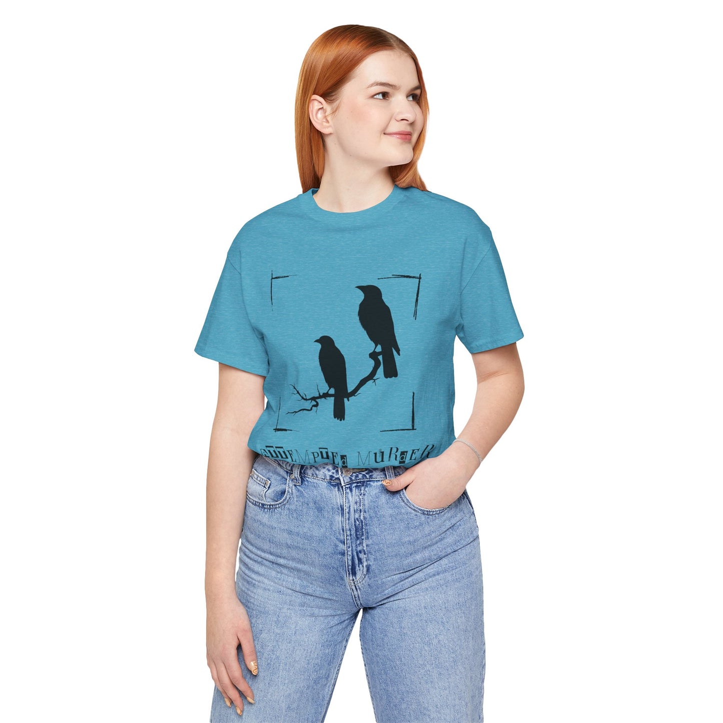 "Attempted Murder" Crow Short Sleeve Tee