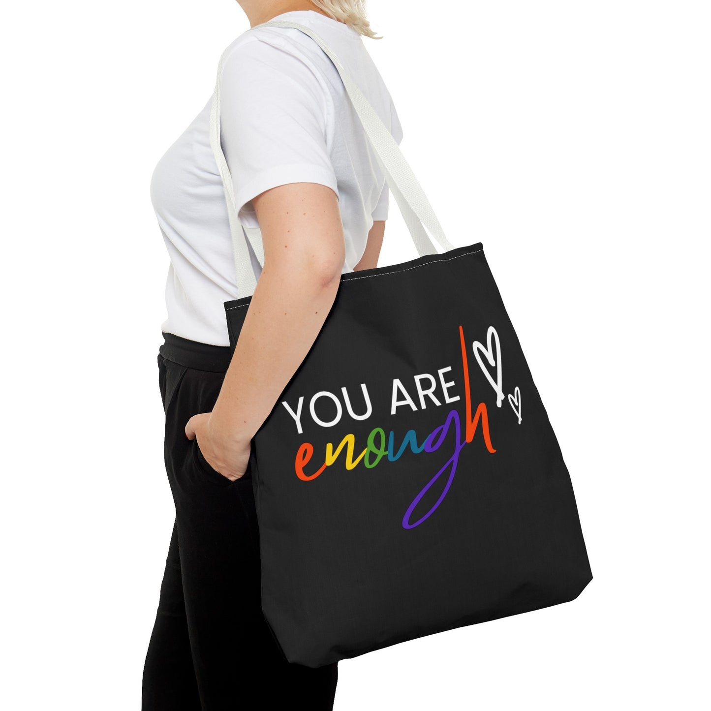 You Are Enough Tote Bag (AOP)