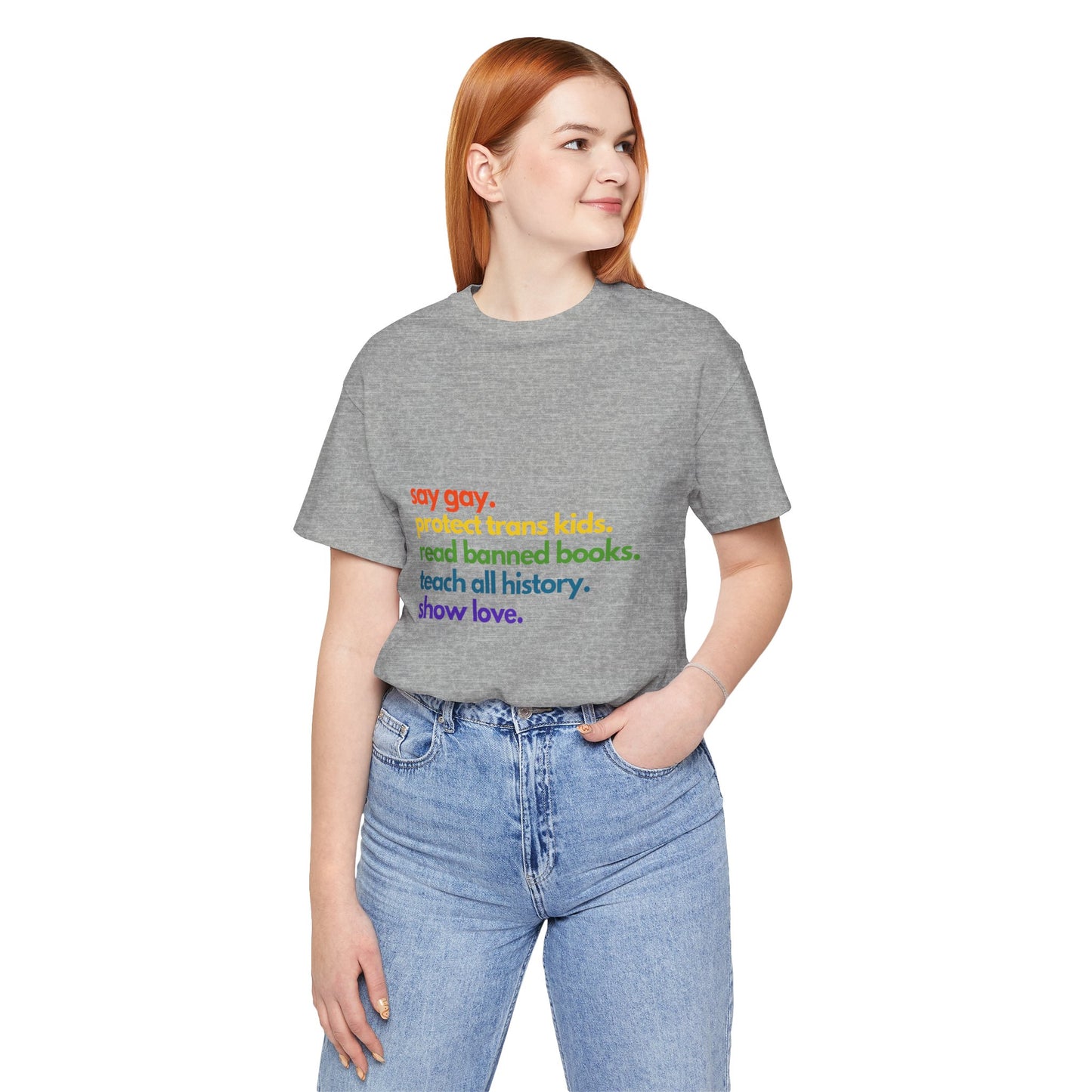 Pride Quote Short Sleeve Tee