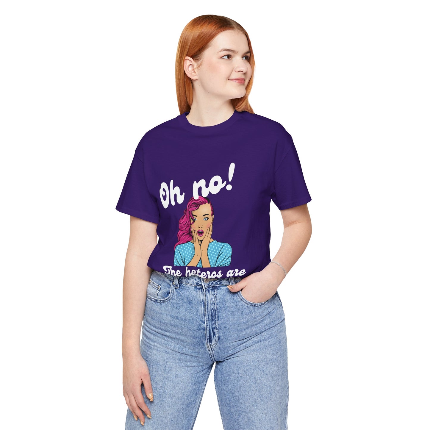 "Heteros are upseteros" Short Sleeve Tee