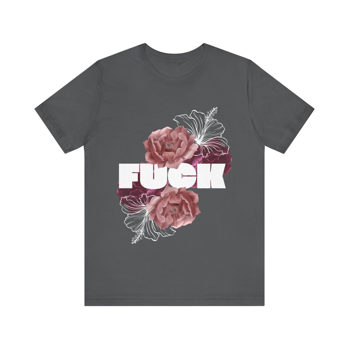 Women's Floral F*ck Short Sleeve Tee