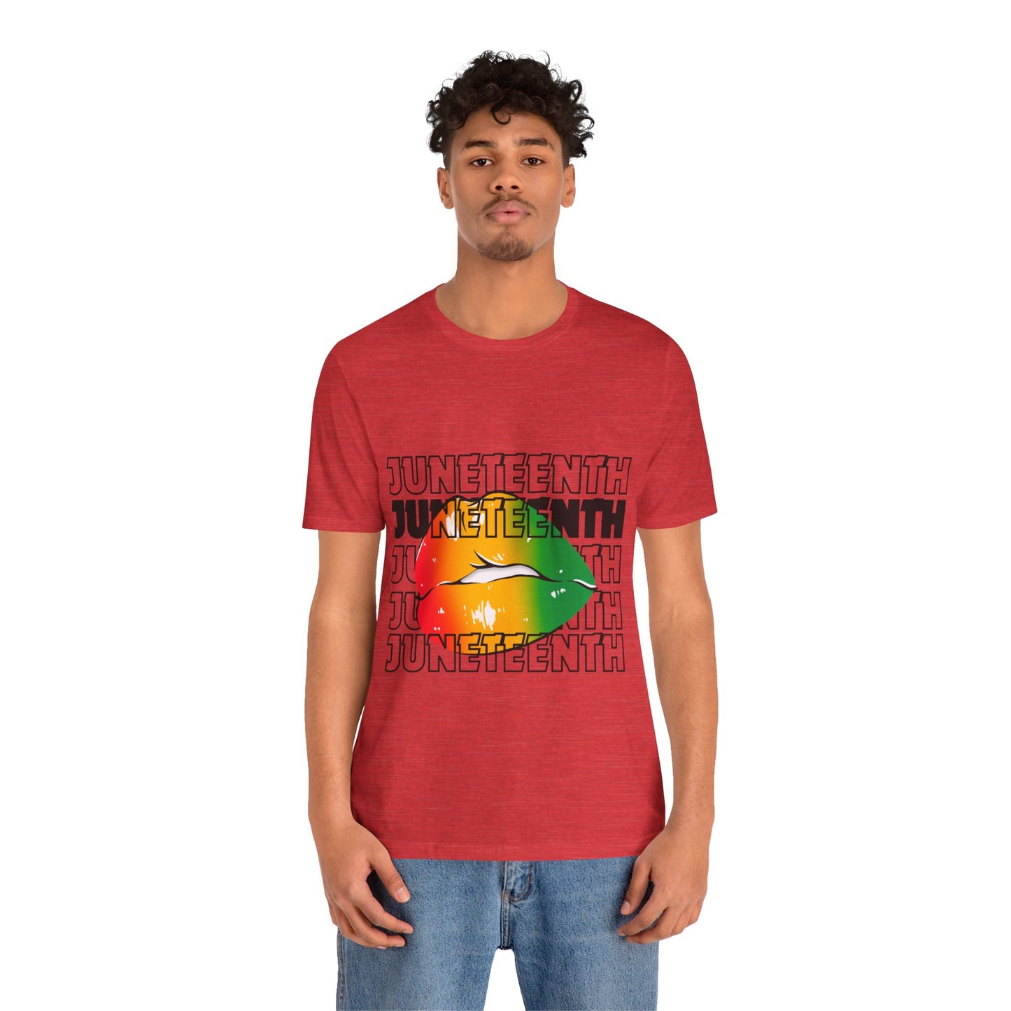 Juneteenth Lips Short Sleeve Tee