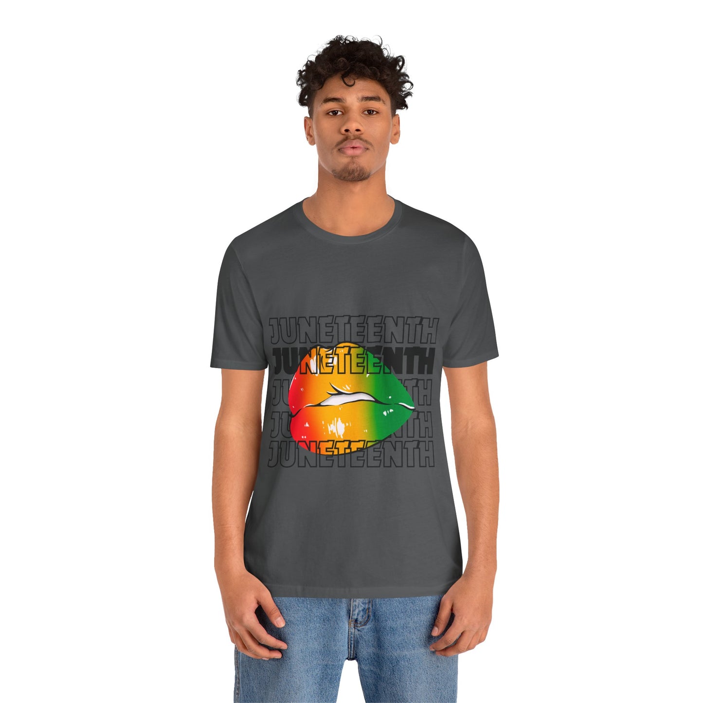 Juneteenth Lips Short Sleeve Tee