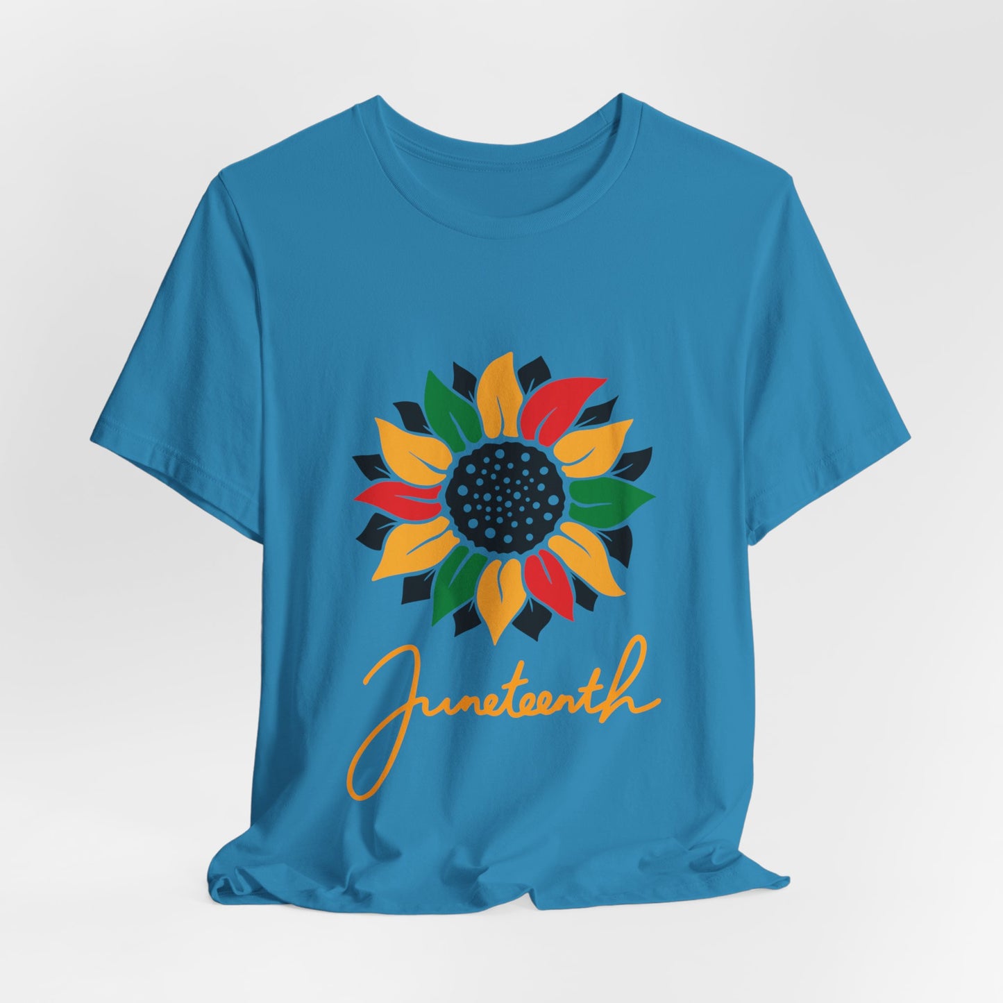 Juneteenth Floral Short Sleeve Tee